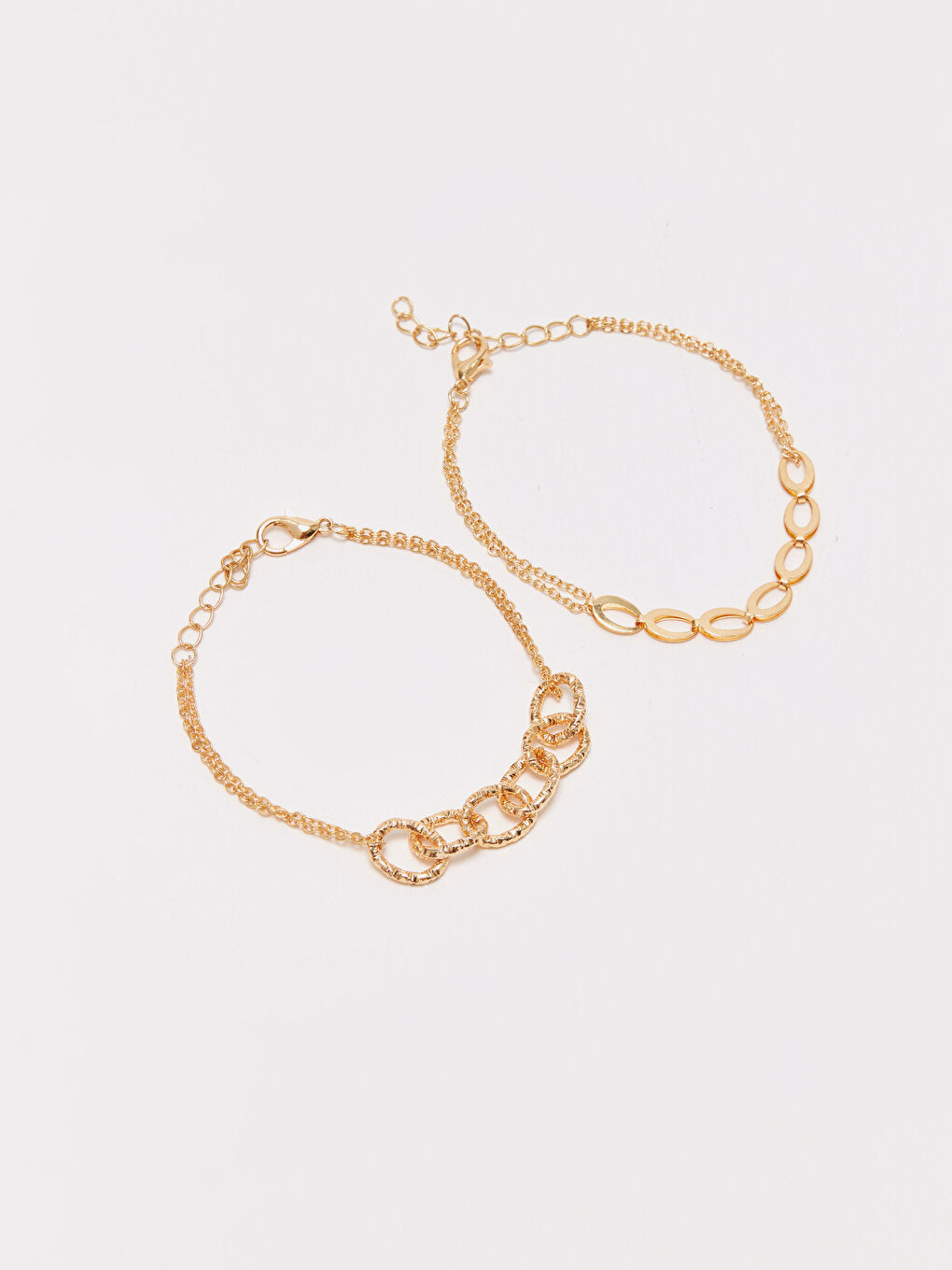 Women's Chain Bracelet Set of 2