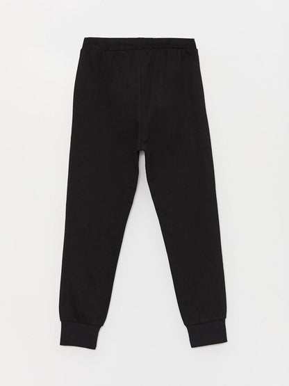 Basic Boy's Jogger Sweatpants with Elastic Waist