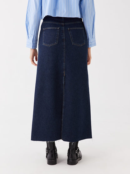 Standard Fit Women's Jean Skirt