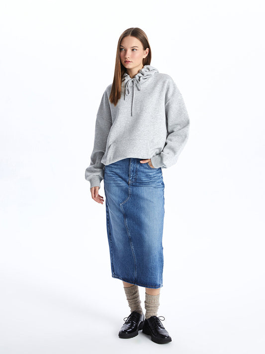 Standard Fit Women's Jean Skirt