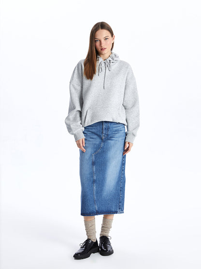 Standard Fit Women's Jean Skirt