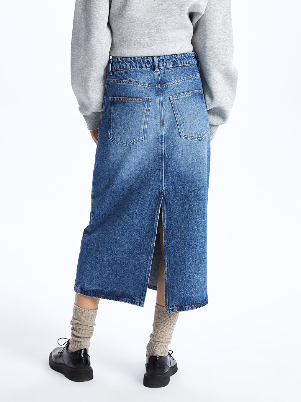 Standard Fit Women's Jean Skirt