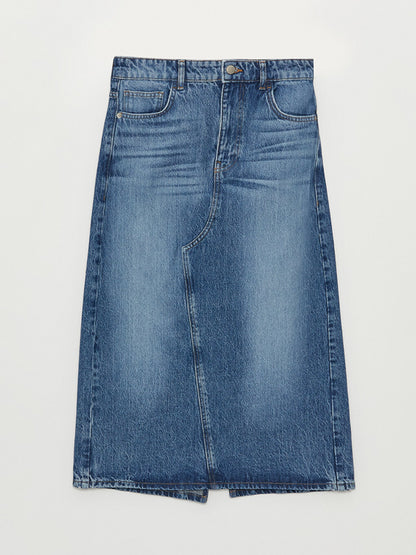 Standard Fit Women's Jean Skirt