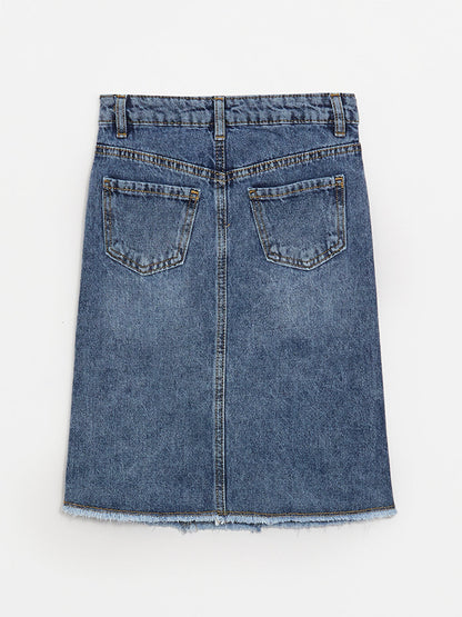 Girl's Jean Skirt