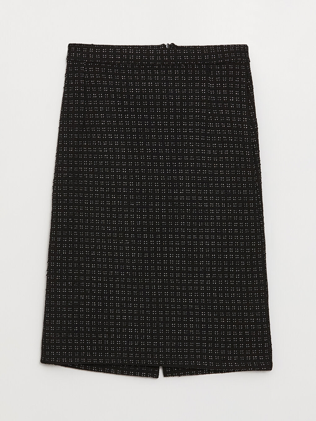 Slim Fit Patterned Women's Tweed Pencil Skirt