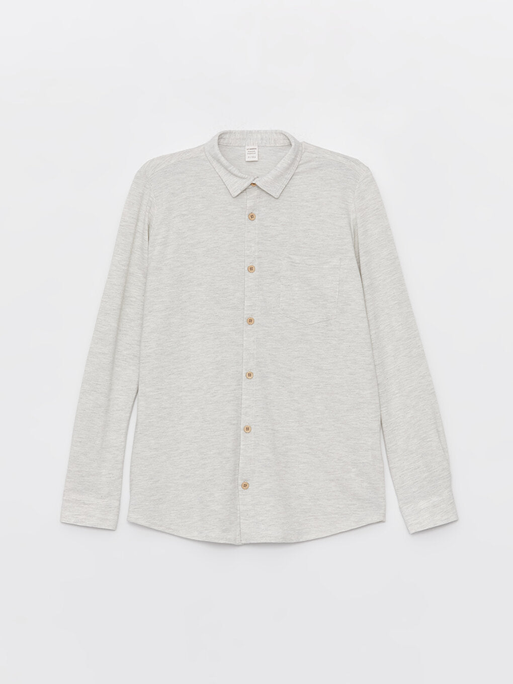 Basic Long Sleeve Boy's Shirt