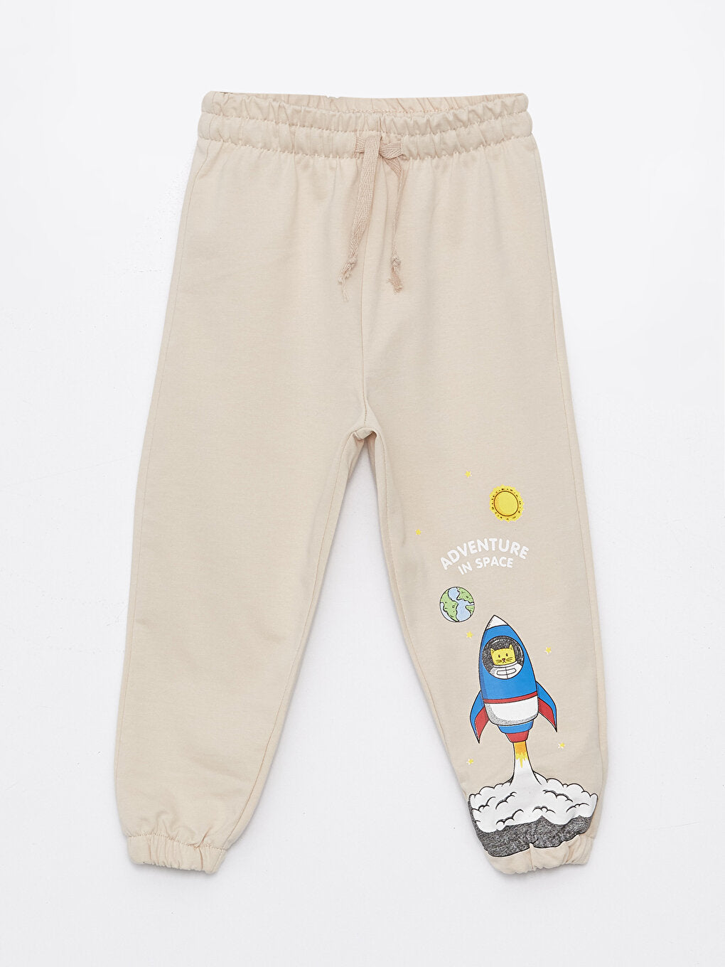 Baby Boy Sweatpants with Elastic Waist, 2-pack