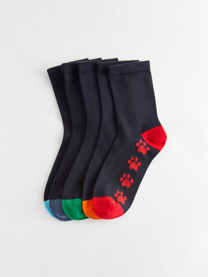 Patterned Boy Socks Pack of 5