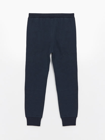 Printed Boys' Jogger Sweatpants with Elastic Waist