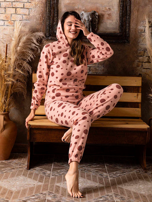 Hooded Women's Pajama Set