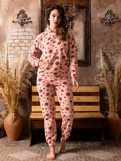 Hooded Women's Pajama Set