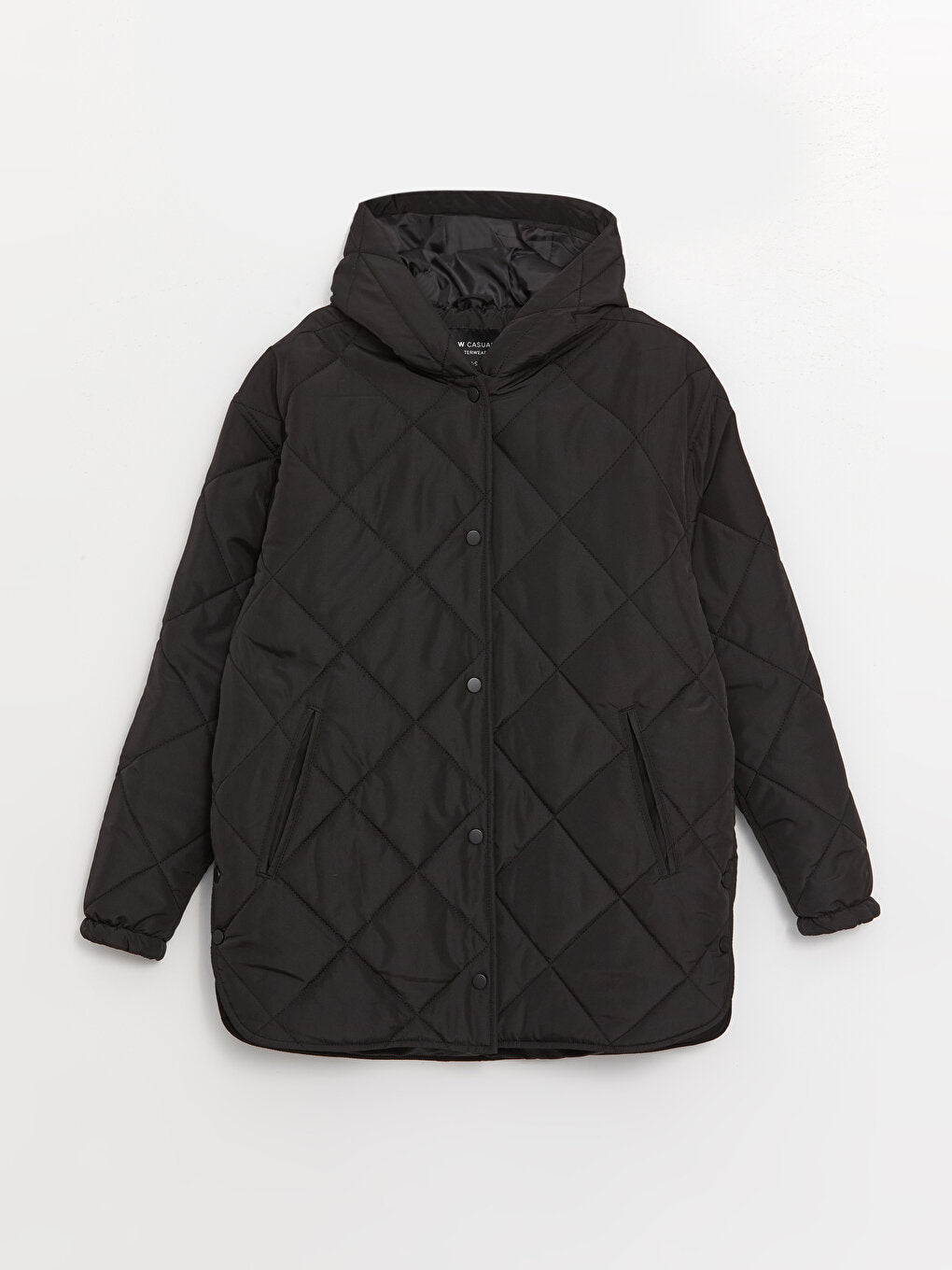 Hooded Quilted Women's Puffer Coat