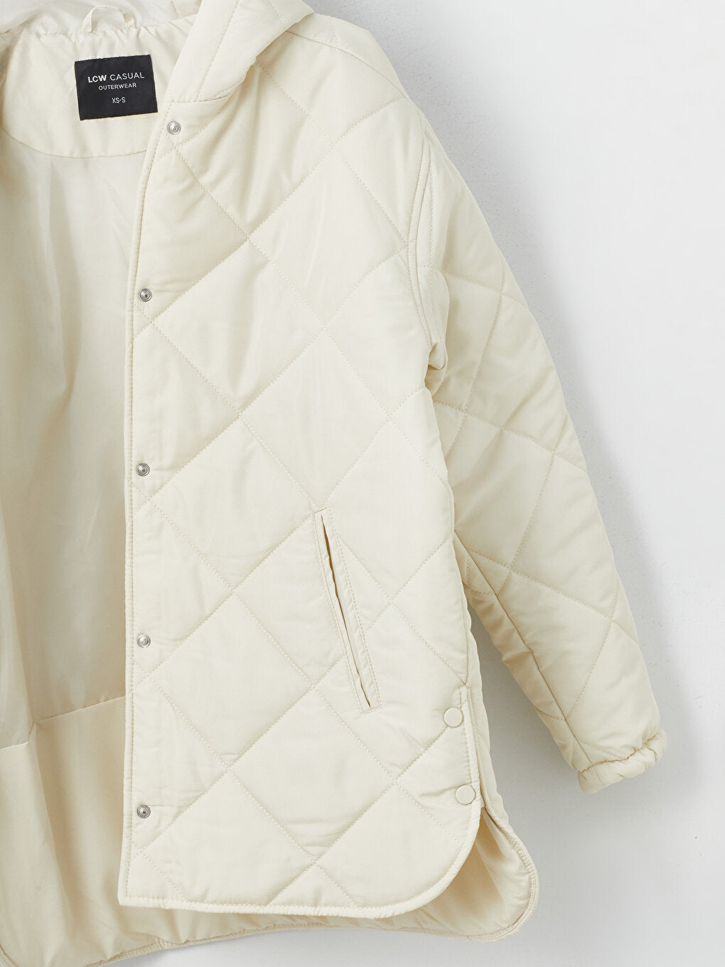 Hooded Quilted Women's Puffer Coat