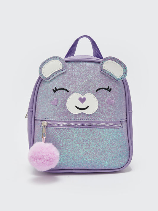 Girl's Backpack with Animal Figures