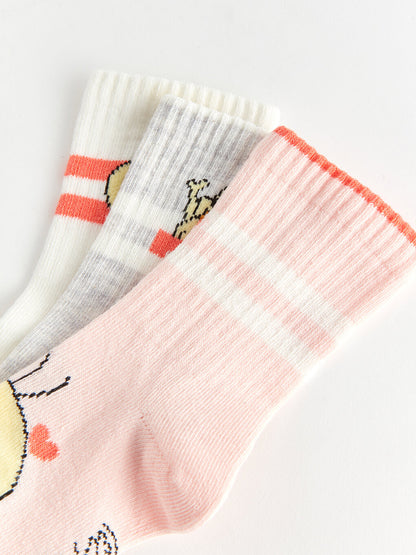 Tweety Patterned Girl's Sock Socks 3-pack