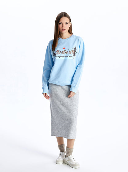 Crew Neck Women's Sweatshirt