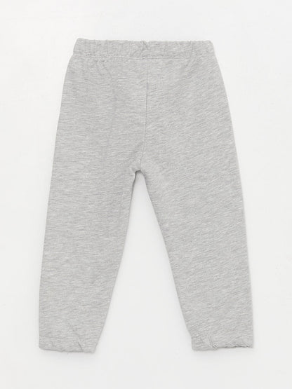 Basic Baby Boy Jogger Sweatpants with Elastic Waist