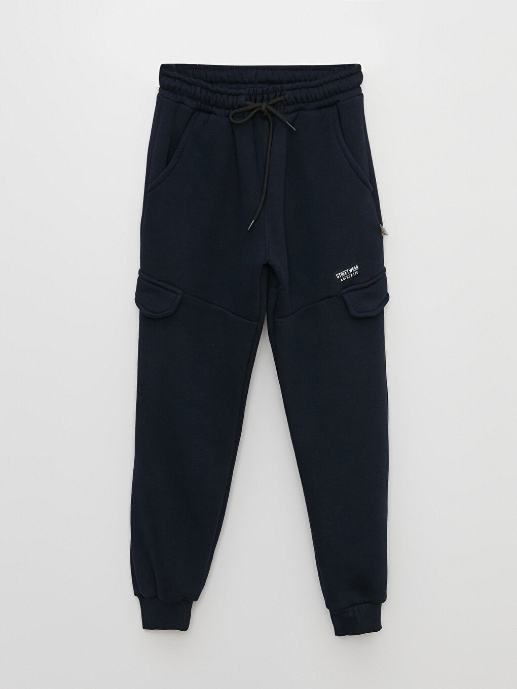 Printed Boys' Sweatpants with Elastic Waist