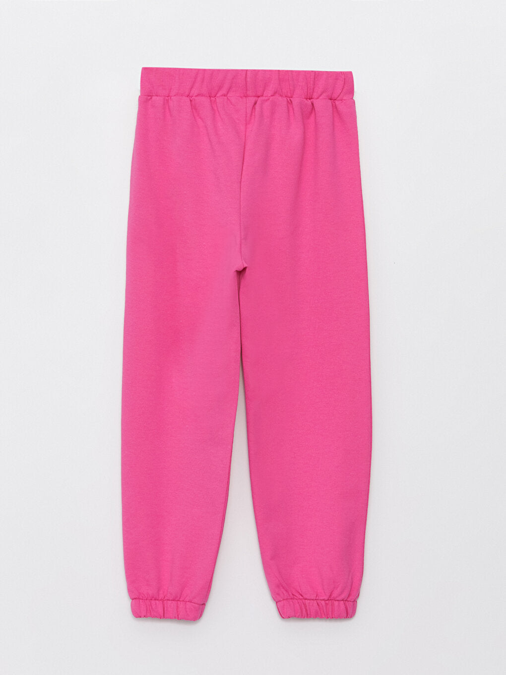 Printed Girls' Sweatpants with Elastic Waist