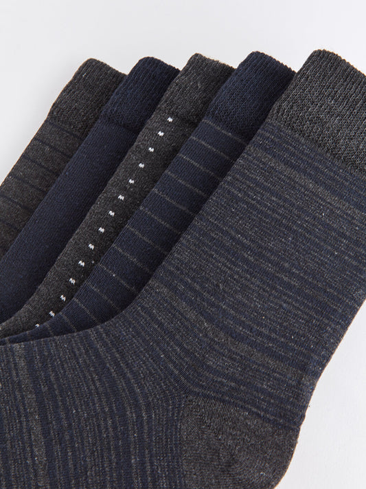 Patterned Men's Socks 5-pack