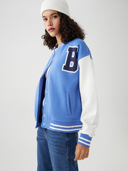 Printed Women's College Jacket