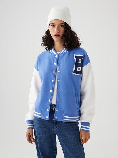 Printed Women's College Jacket