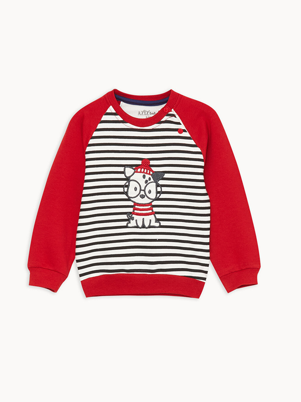 Crew Neck Printed Baby Boy 2-Piece Set