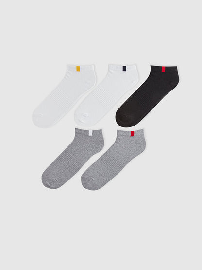 Men's Booties Socks 5-pack