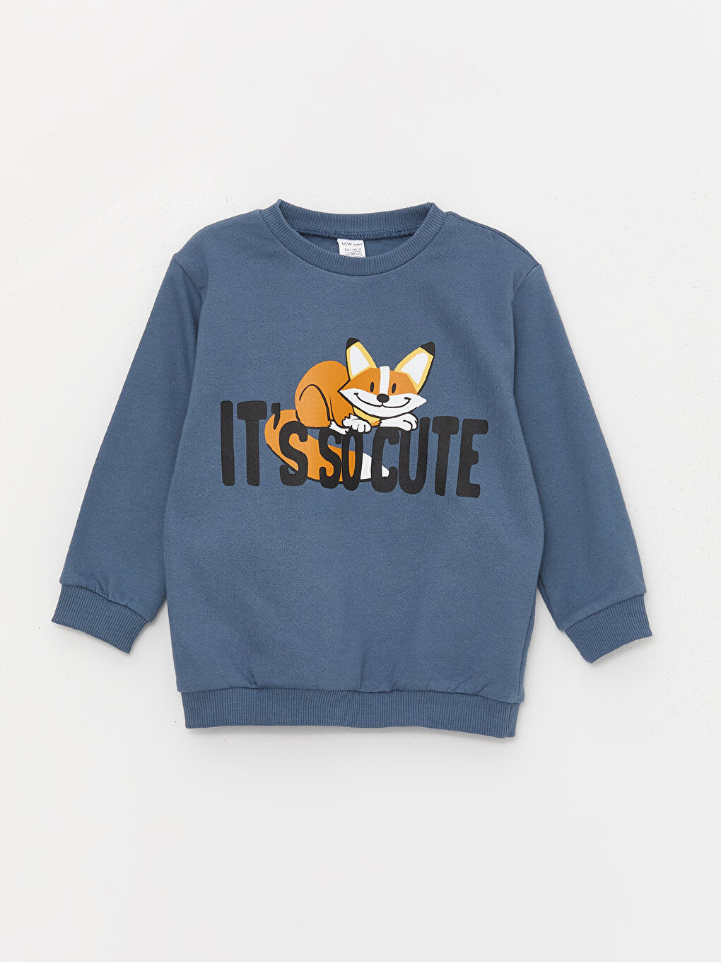 Crew Neck Long Sleeve Printed Baby Boy Sweatshirt 2-pack