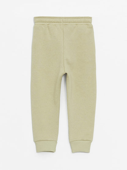 Basic Baby Boy Sweatpants with Elastic Waist