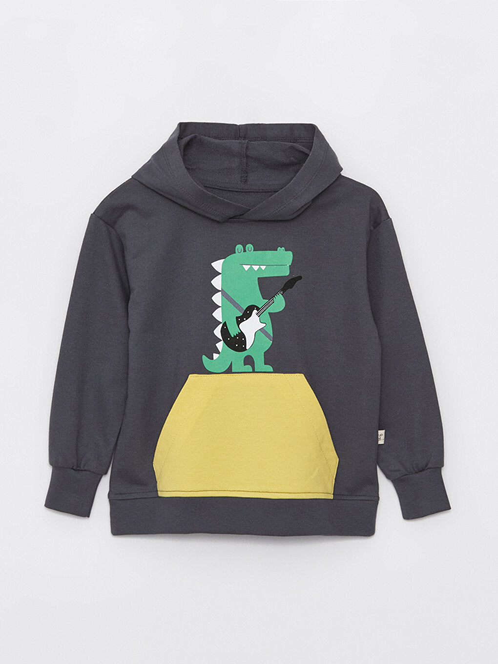 Printed Long Sleeve Baby Boy Hoodie