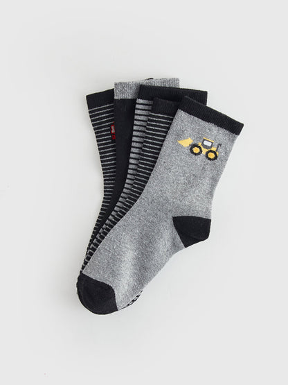 Patterned Boy Socks Pack of 5