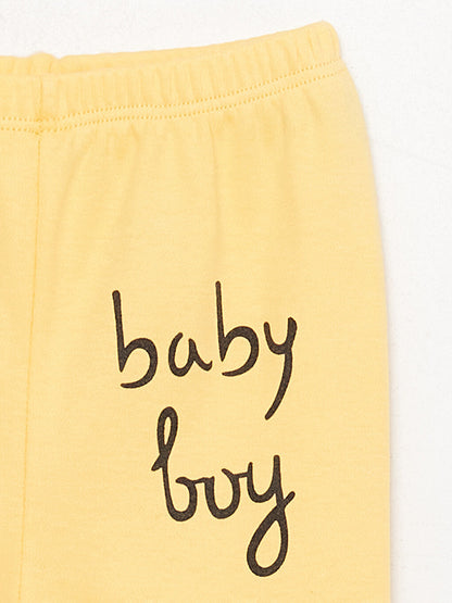 Baby Boy Tracksuit Bottom with Elastic Waist, 2-pack