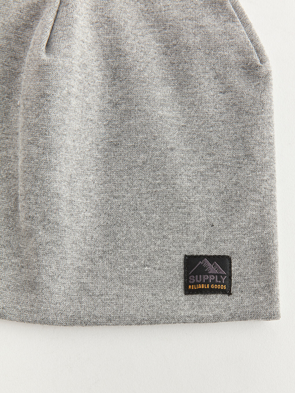 Label Detailed Boy's Knitwear Beanie