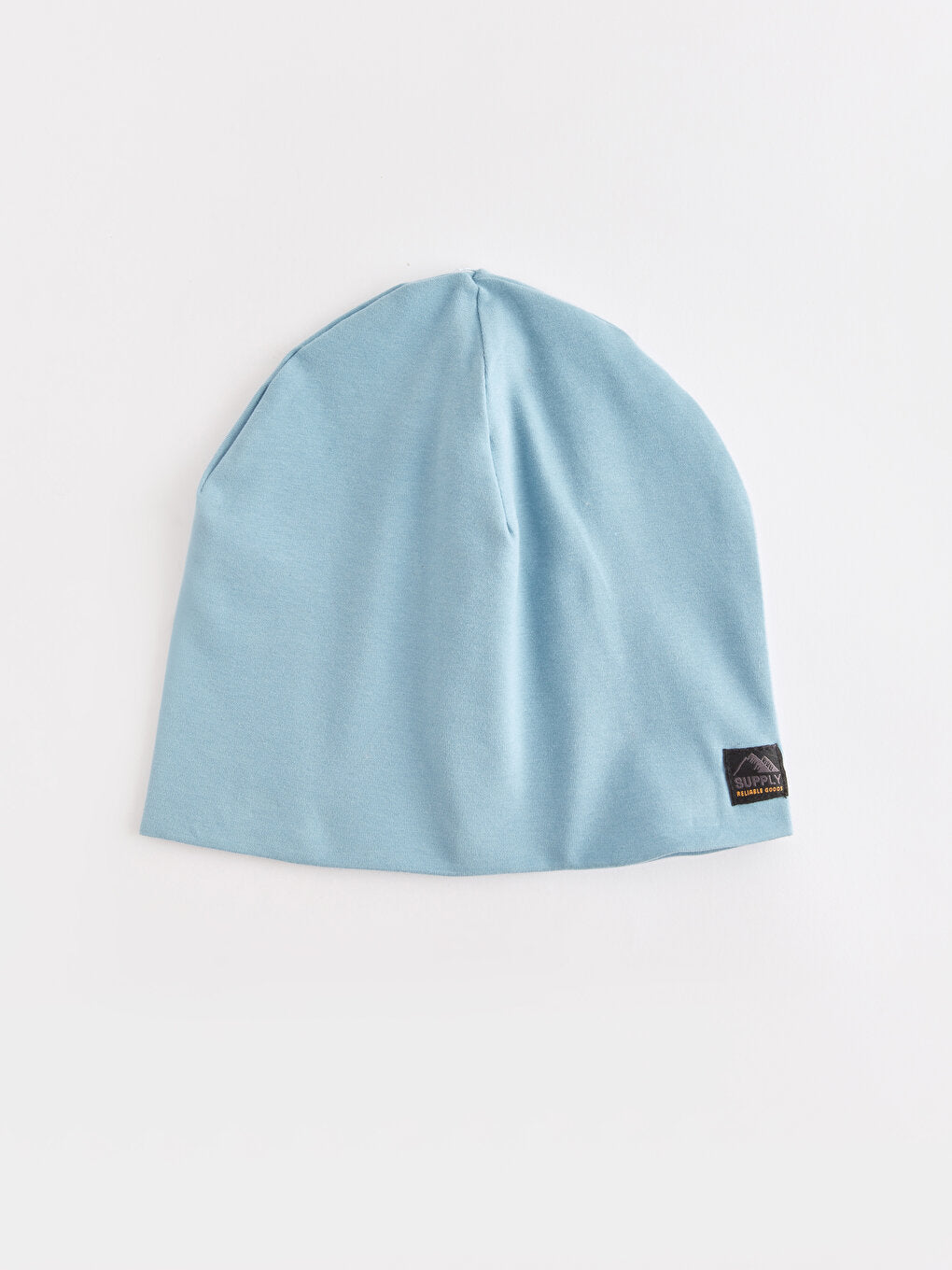 Label Detailed Boy's Knitwear Beanie