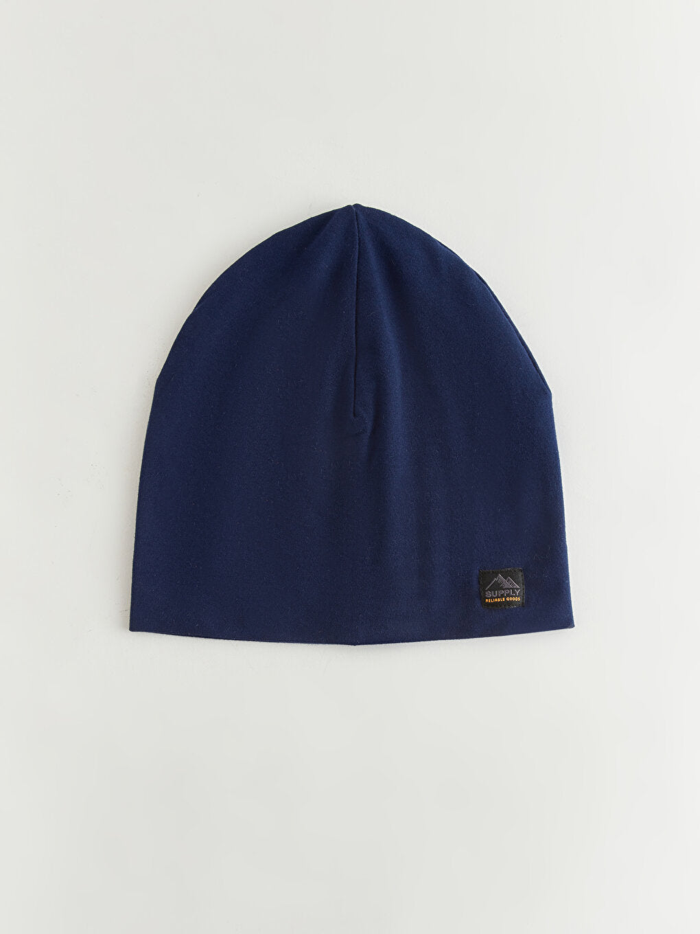 Label Detailed Boy's Knitwear Beanie