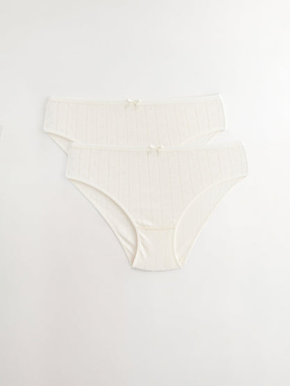 Bow Detailed 2-Piece Panties