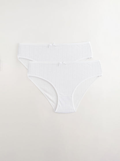 Bow Detailed 2-Piece Panties