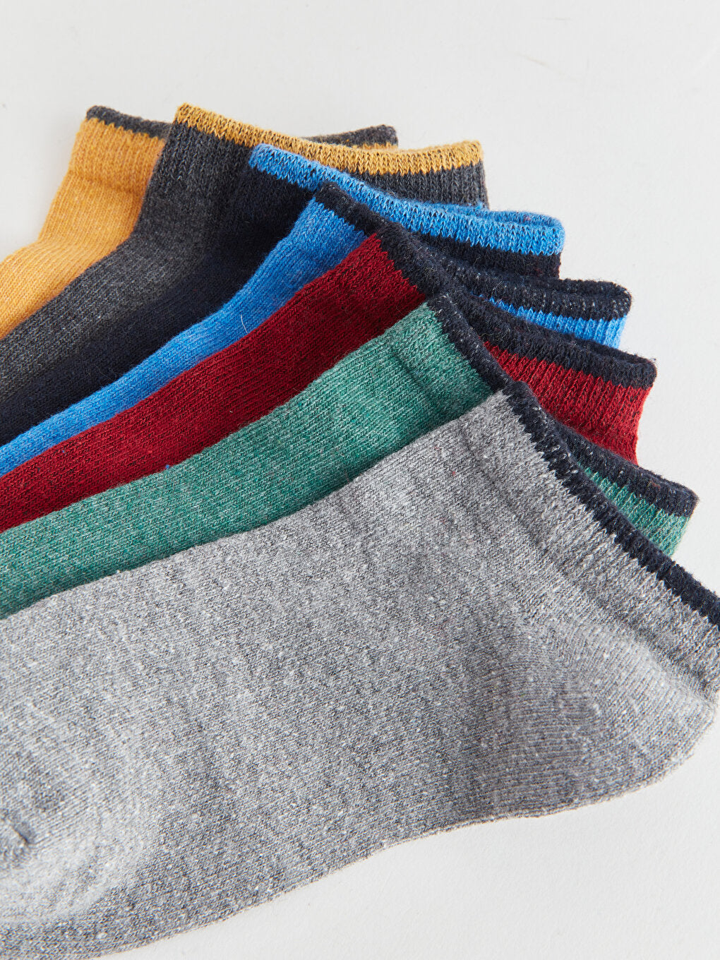 Basic Boy's Booties Socks 7-pack