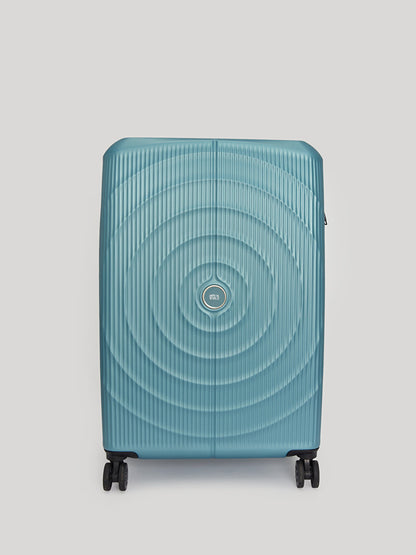 Medium Size Suitcase with Printed Lock Detail