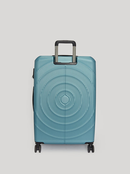 Medium Size Suitcase with Printed Lock Detail