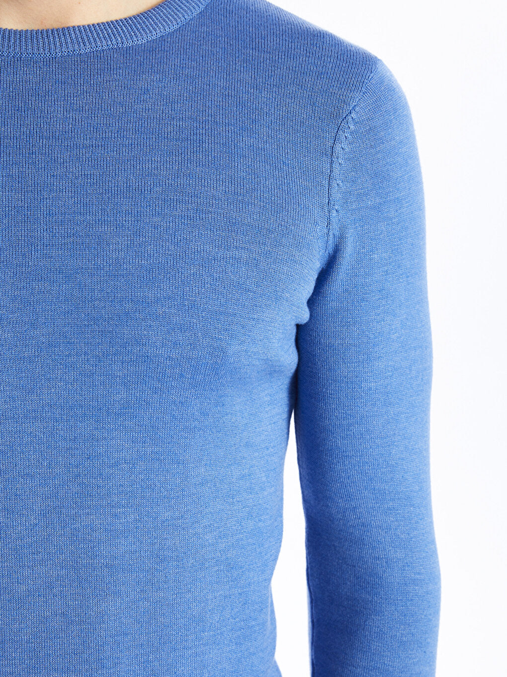 Crew Neck Long Sleeve Men's Knitwear Sweater