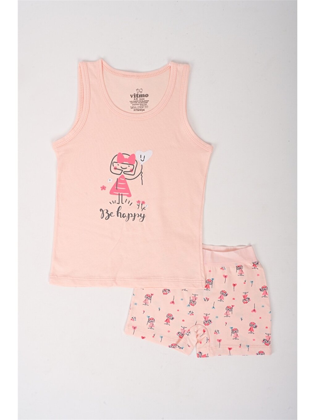 Printed Girls' Underwear Set