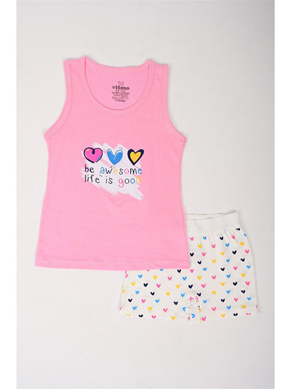 Printed Girls' Underwear Set