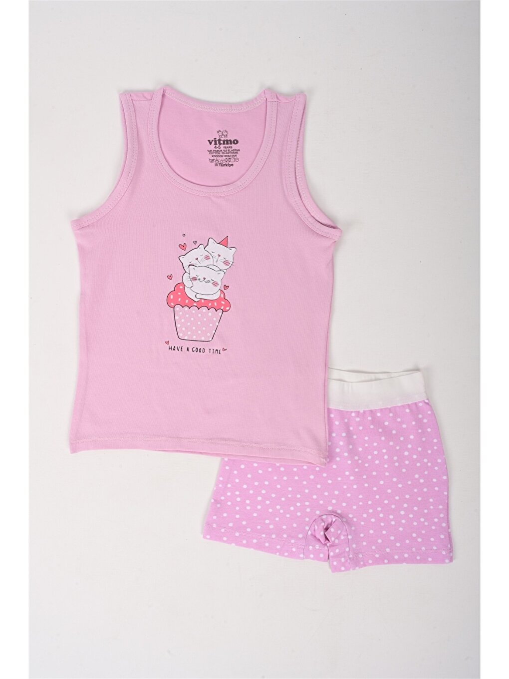 Printed Girls' Underwear Set