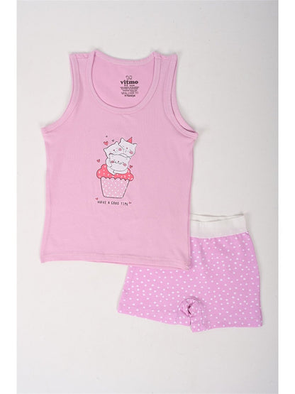 Printed Girls' Underwear Set