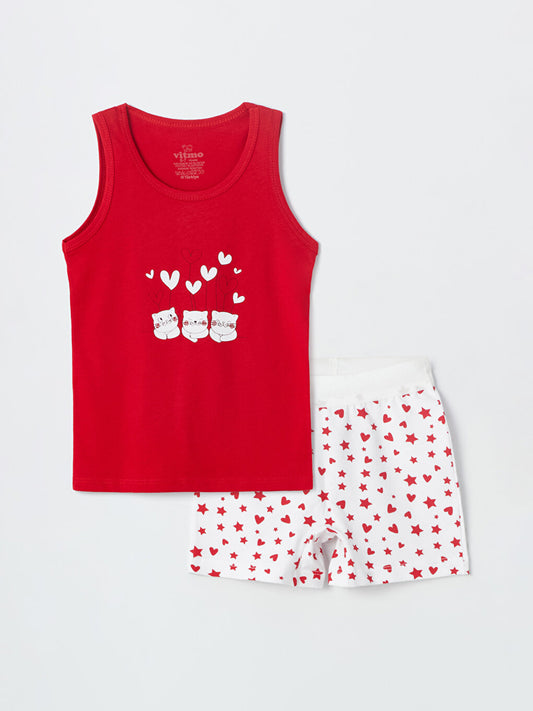 Printed Girls' Underwear Set