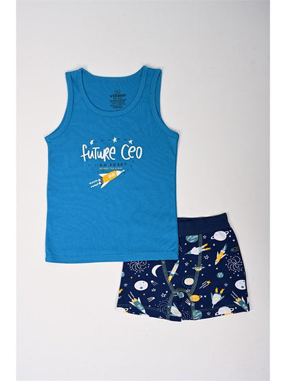 Printed Boys' Underwear Set