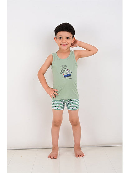 Printed Boys' Underwear Set