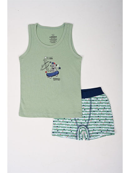 Printed Boys' Underwear Set